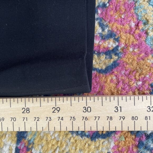 Emanuel Ungaro Womens Black Dress Pants Trousers Size 12 - Picture 6 of 7